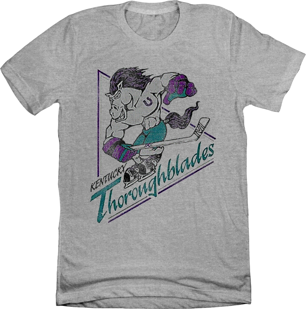 Kentucky Thoroughblades T-shirt grey Old School Shirts
