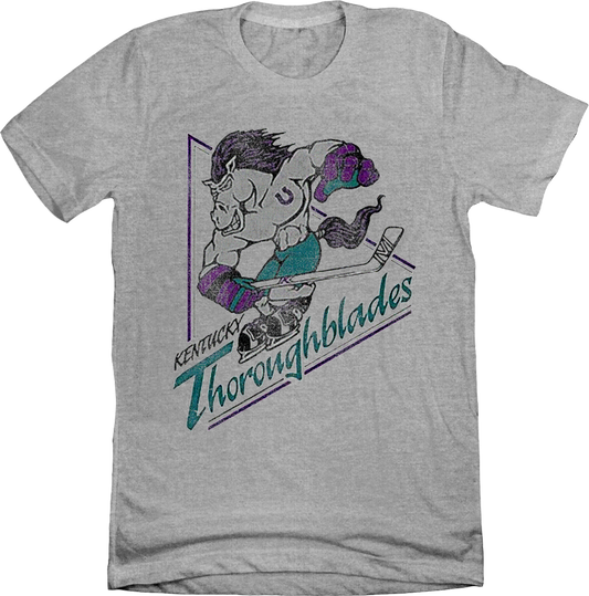 Kentucky Thoroughblades T-shirt grey Old School Shirts