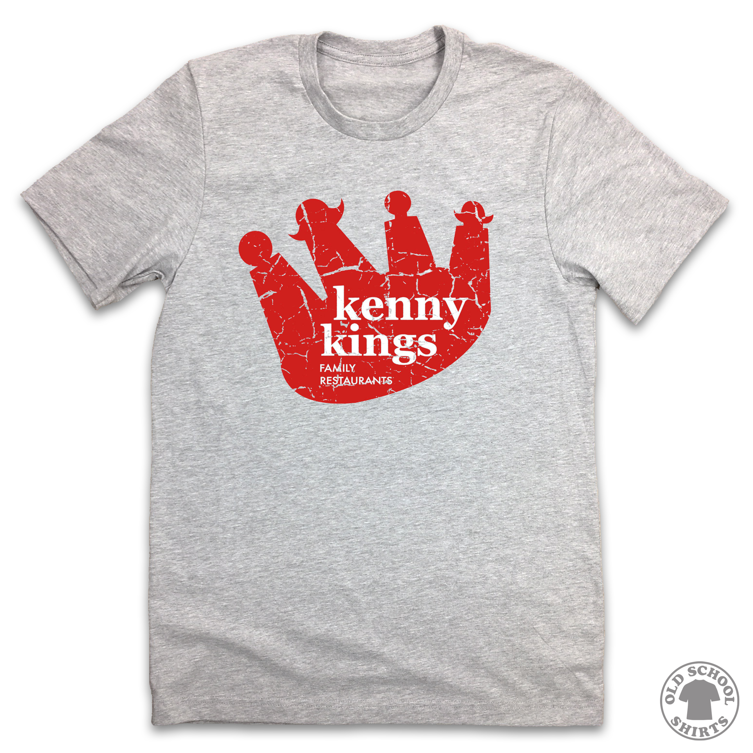 Kenny King's Family Restaurants - Old School Shirts- Retro Sports T Shirts