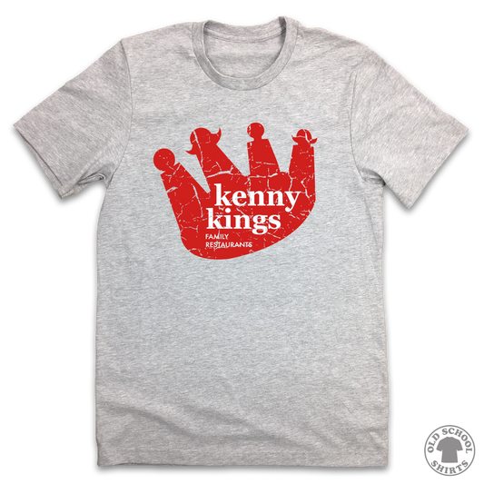 Kenny King's Family Restaurants - Old School Shirts- Retro Sports T Shirts