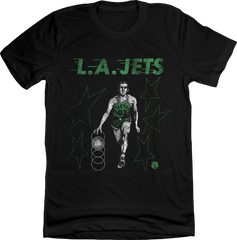Los Angeles Jets ABL Black T-shirt Old School Shirts