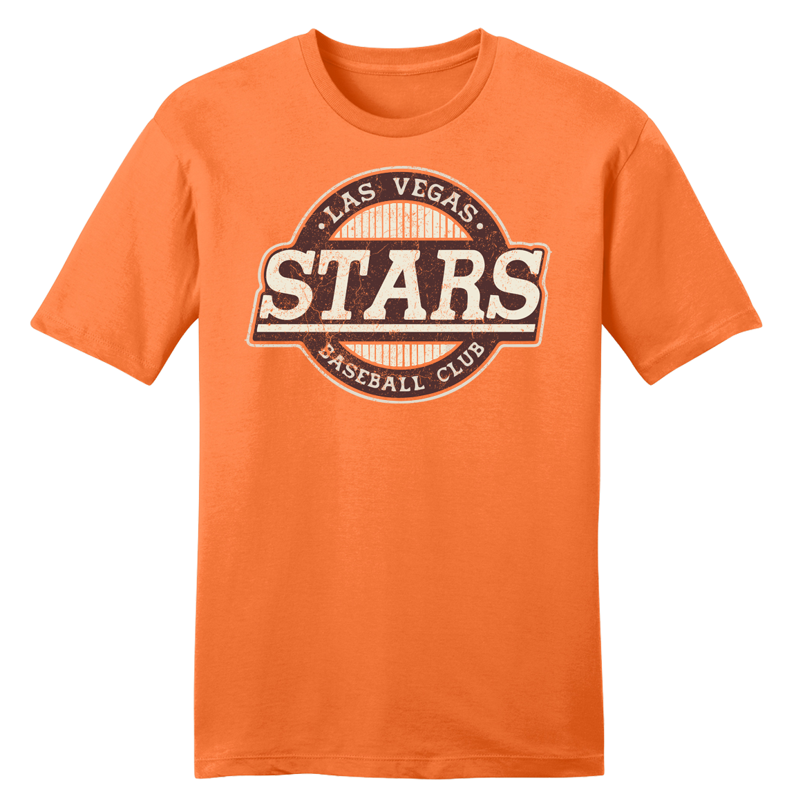 Las Vegas Stars orange and brown T-shirt