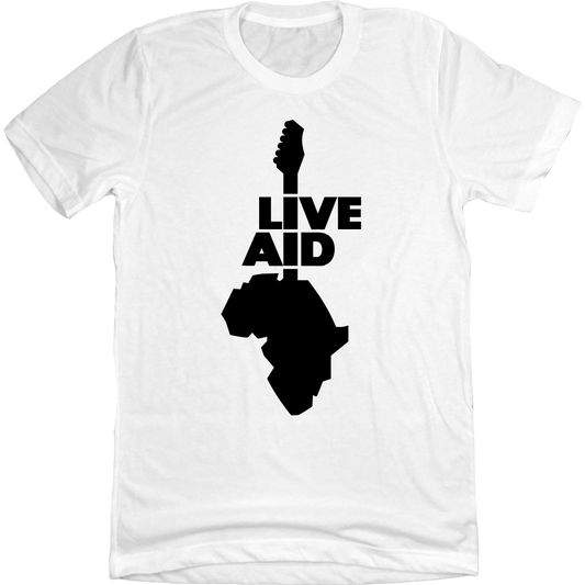 Live Aid T-shirt white