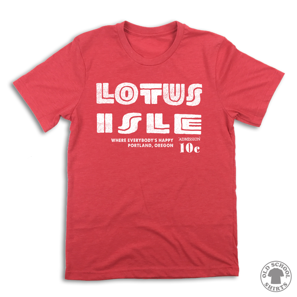 Lotus Isle - Old School Shirts- Retro Sports T Shirts