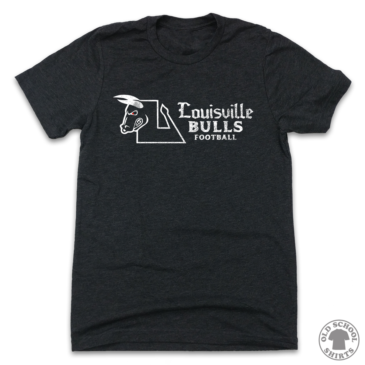 Louisville Bulls Football - Old School Shirts- Retro Sports T Shirts