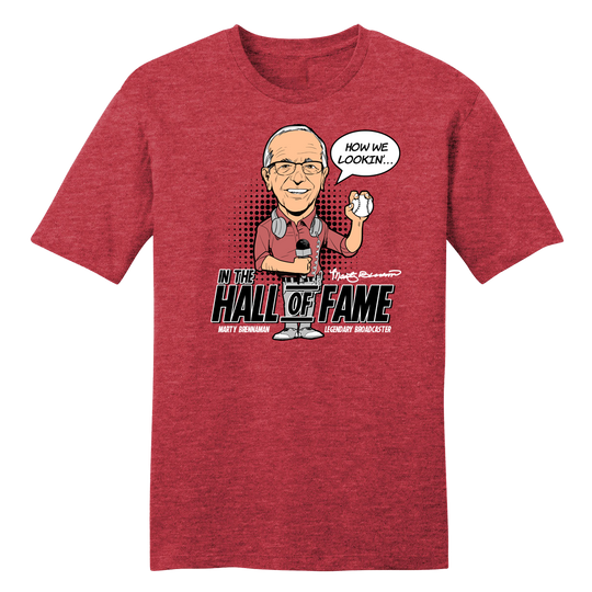 Marty Brennaman In The Hall of Fame