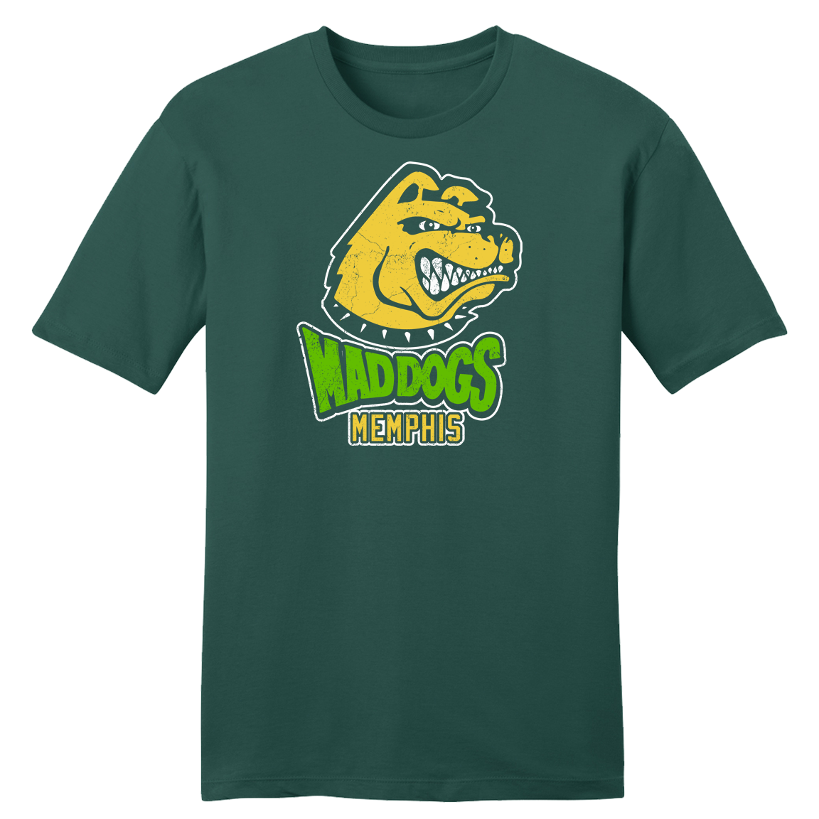 Memphis Mad Dogs - Green Shirt