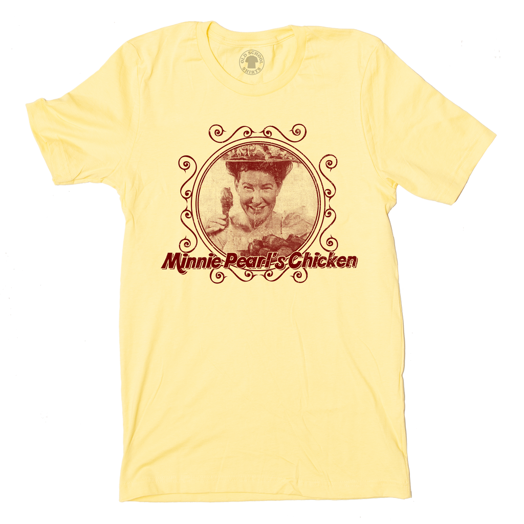 Minnie Pearl's Chicken Tee Vintage Restaurant Old School Shirts