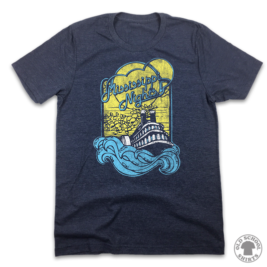 Mississippi Nights - Old School Shirts- Retro Sports T Shirts