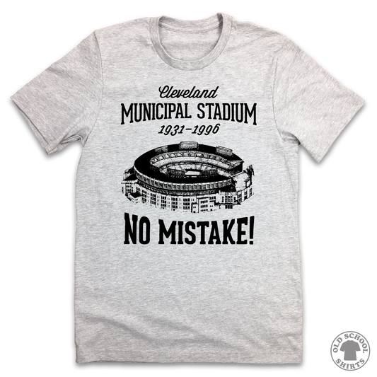 Cleveland Municipal Stadium - Old School Shirts- Retro Sports T Shirts