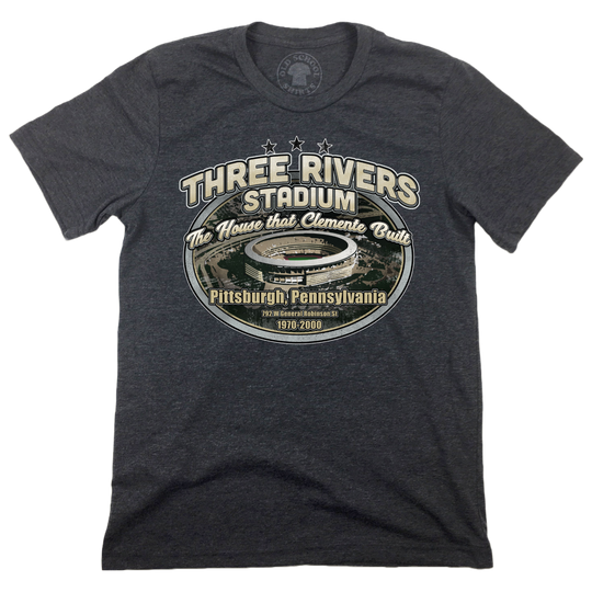  Pittsburgh Pennsylvania Three Stripe Vintage Weathered T-Shirt  : Sports & Outdoors