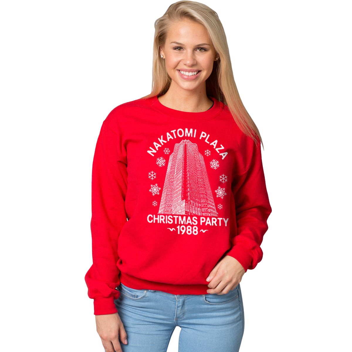 The Original Nakatomi Plaza Christmas Party 1988 Ugly Christmas Sweatshirt