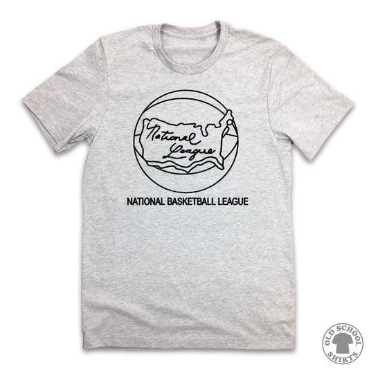 National Basketball League - Old School Shirts- Retro Sports T Shirts