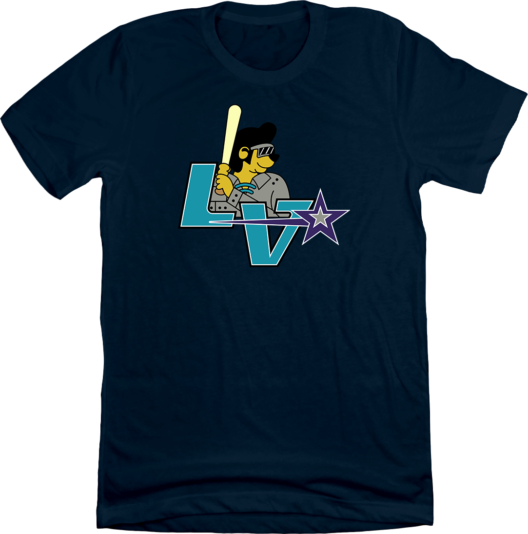 Las Vegas Stars Elvis Logo T-shirt