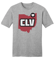 I Love Cleveland Location Tee