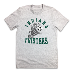 Indiana Twisters Soccer - Old School Shirts- Retro Sports T Shirts