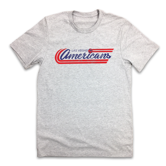 Las Vegas Americans - Old School Shirts- Retro Sports T Shirts