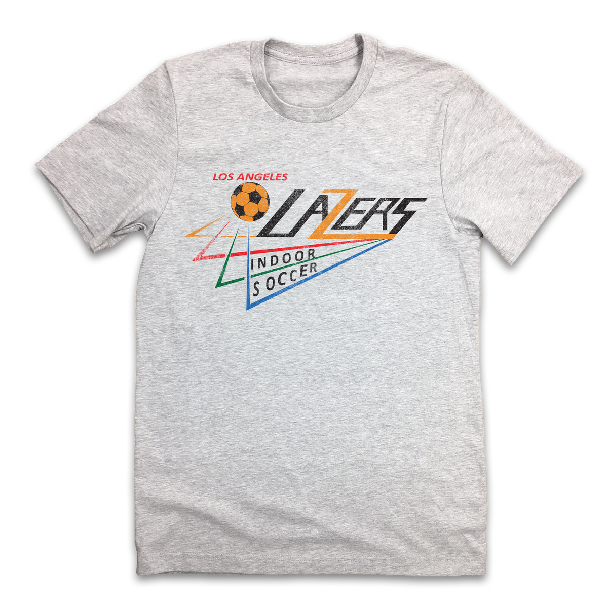 Los Angeles Lazers - Indoor Soccer - Old School Shirts- Retro Sports T Shirts