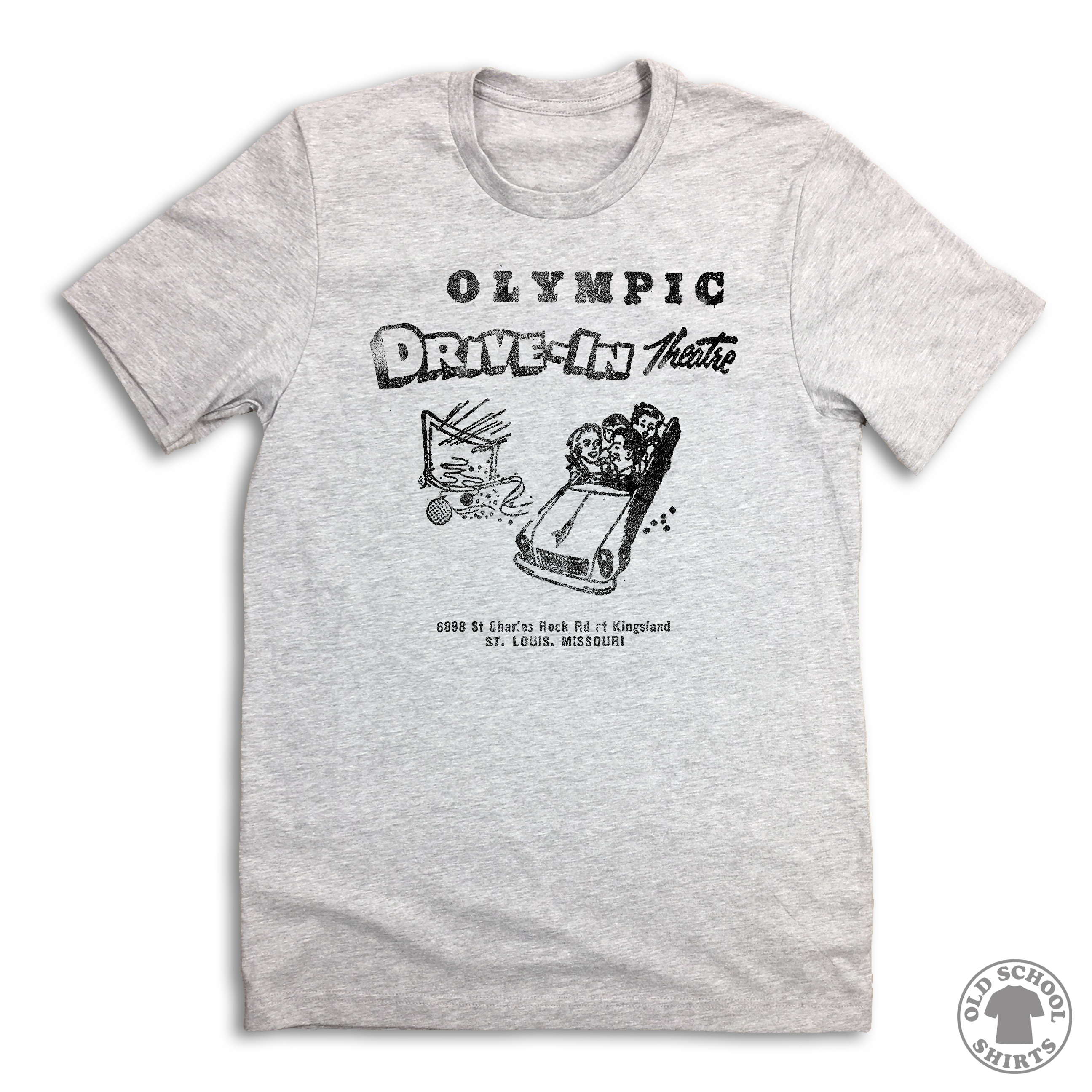 Olympic Drive-In Theatre T-shirt