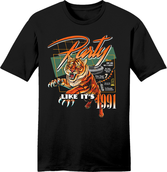 Party Like It's 1991 T-shirt