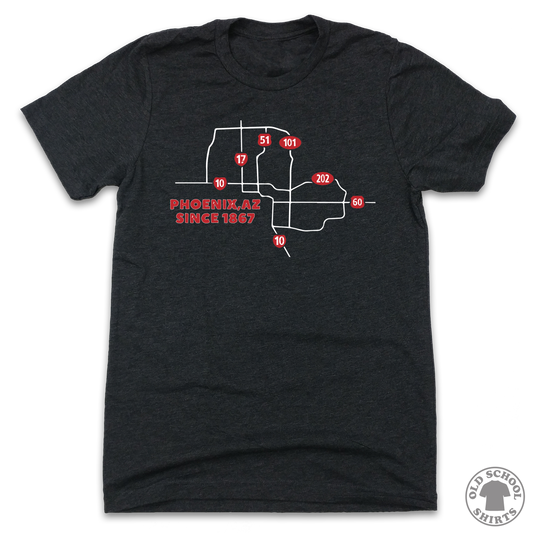 Phoenix, AZ Road Map