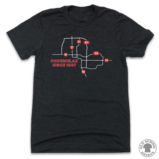 Phoenix, AZ Road Map