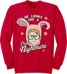 Pink Nightmare Christmas Sweatshirt