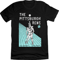 Pittsburgh Rens ABL T-shirt black Old School Shirts