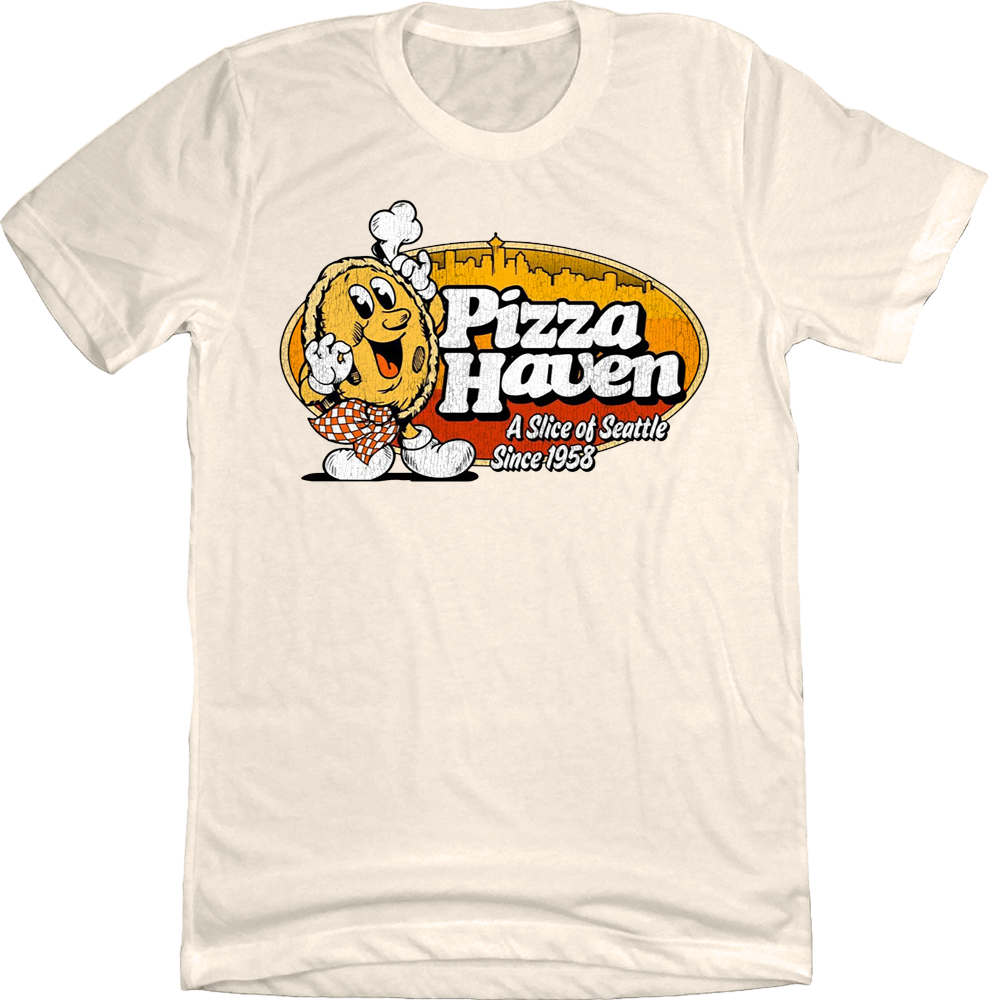Pizza Haven T-shirt white T-shirt Old School Shirts