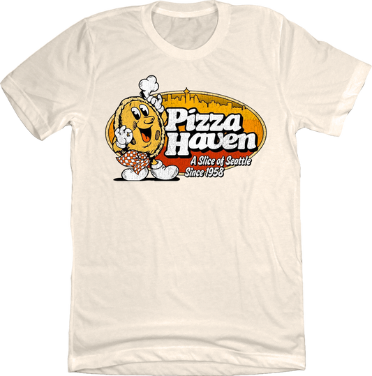Pizza Haven T-shirt white T-shirt Old School Shirts