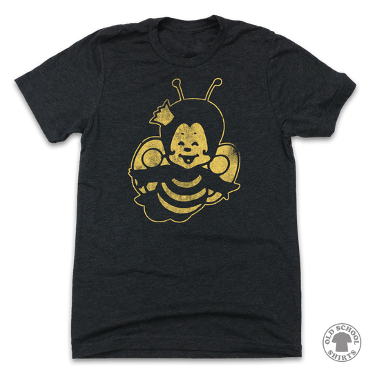 Burger Queen's Queenie Bee - Old School Shirts- Retro Sports T Shirts