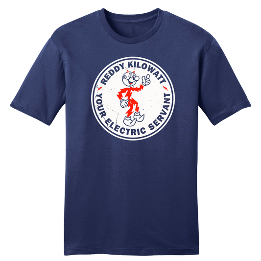 Reddy Kilowatt Circle Logo tee