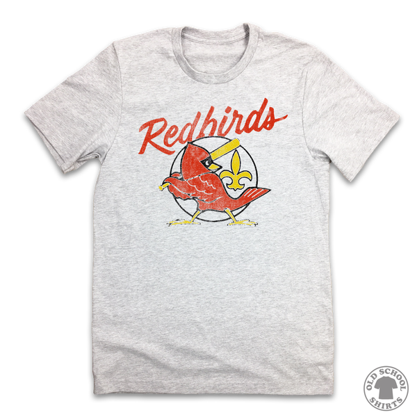 Louisville Redbirds Shirt Redbirds Vintage Throwback Tee Louisville Bats  Team Store - Obishirt