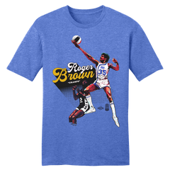 Official Roger Brown ABA Player Tee