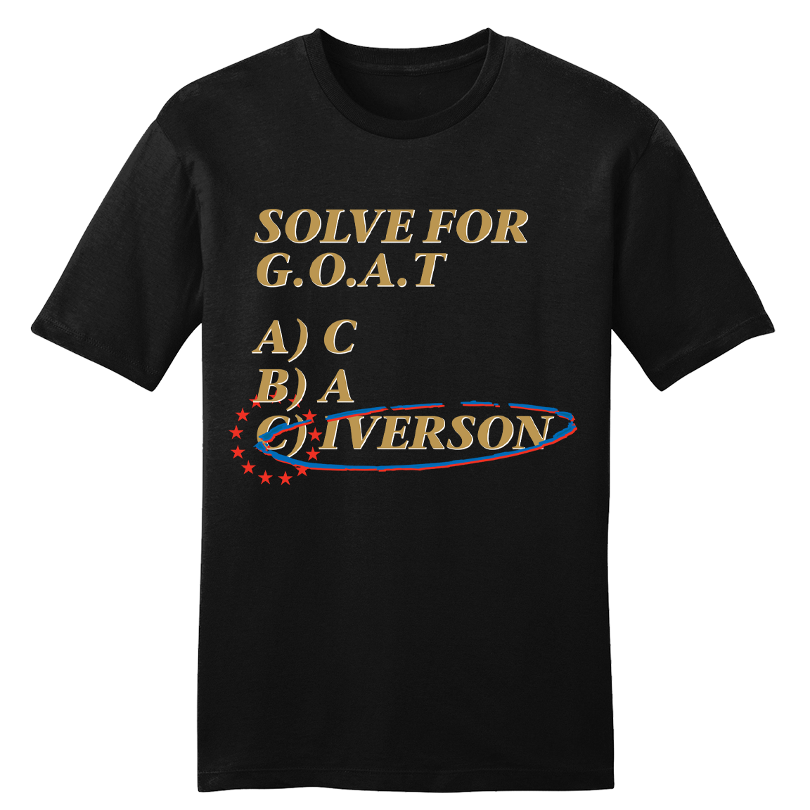 Solve for GOAT AI tee