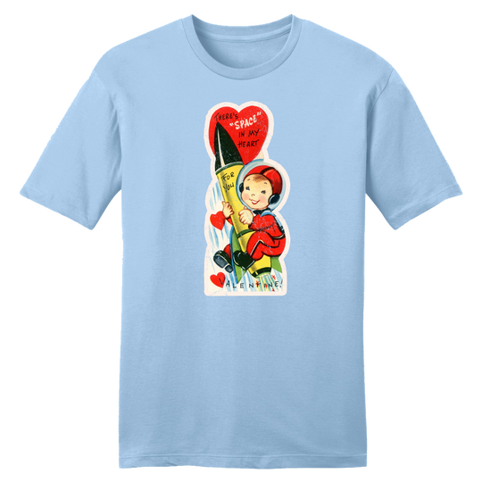 Space in My Heart - Vintage Valentine's Day Tee