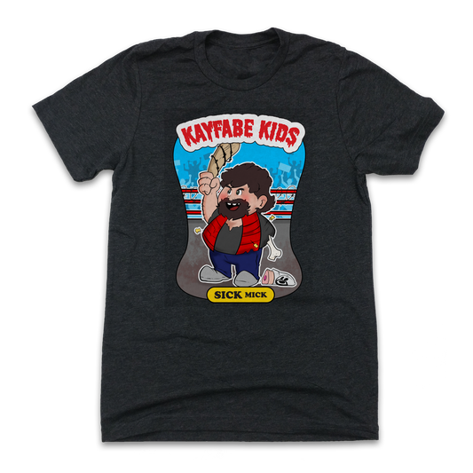 Kayfabe Kids - Sick Mick - Old School Shirts- Retro Sports T Shirts