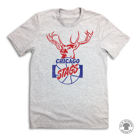 Chicago Stags - Old School Shirts- Retro Sports T Shirts