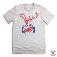 Chicago Stags - Old School Shirts- Retro Sports T Shirts