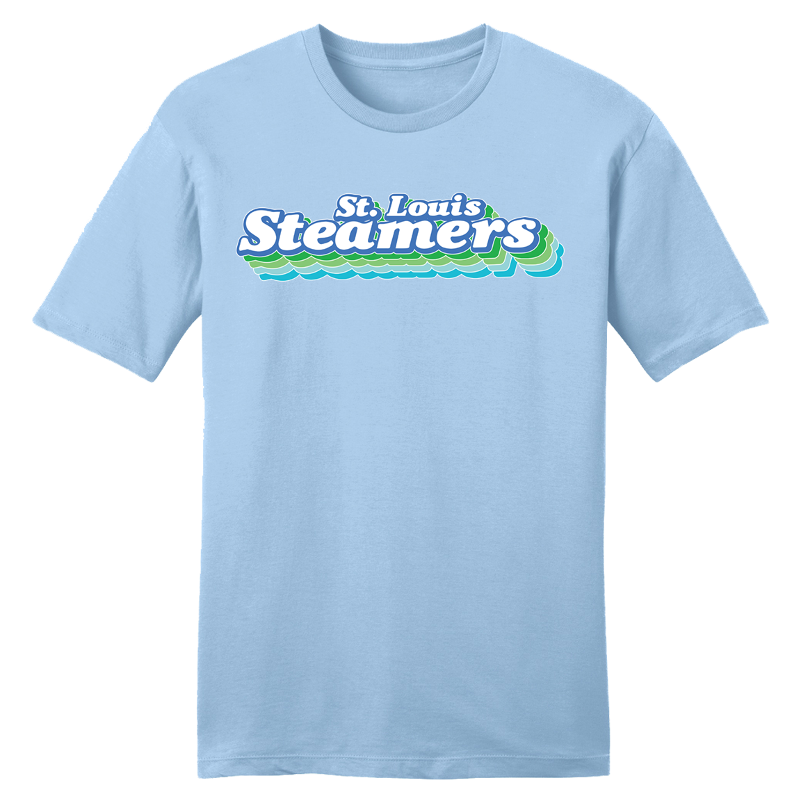 St. Louis Steamers Groovy Logo tee