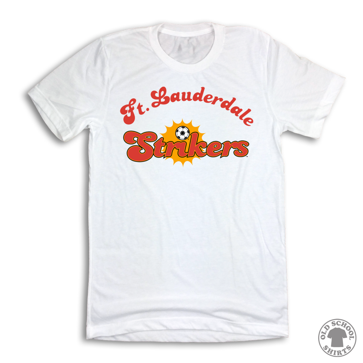 Ft. Lauderdale Strikers - Old School Shirts- Retro Sports T Shirts