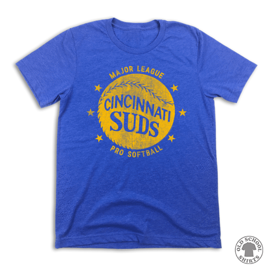 Cincinnati Suds Softball - Old School Shirts- Retro Sports T Shirts
