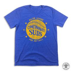 Cincinnati Suds Softball - Old School Shirts- Retro Sports T Shirts