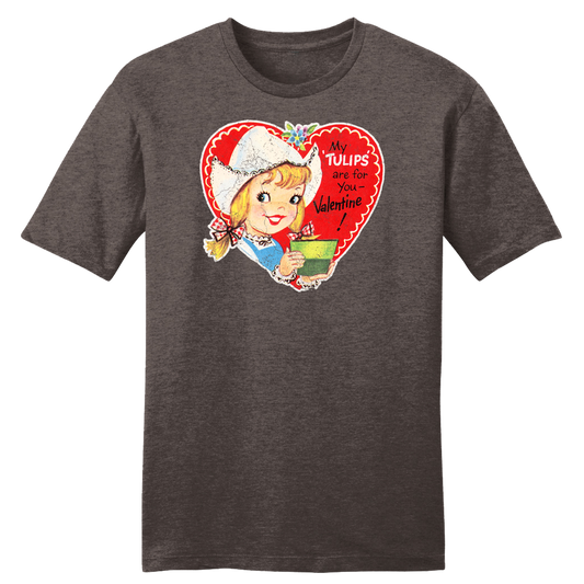 My Tulips Are for You - Vintage Valentine's Day Tee