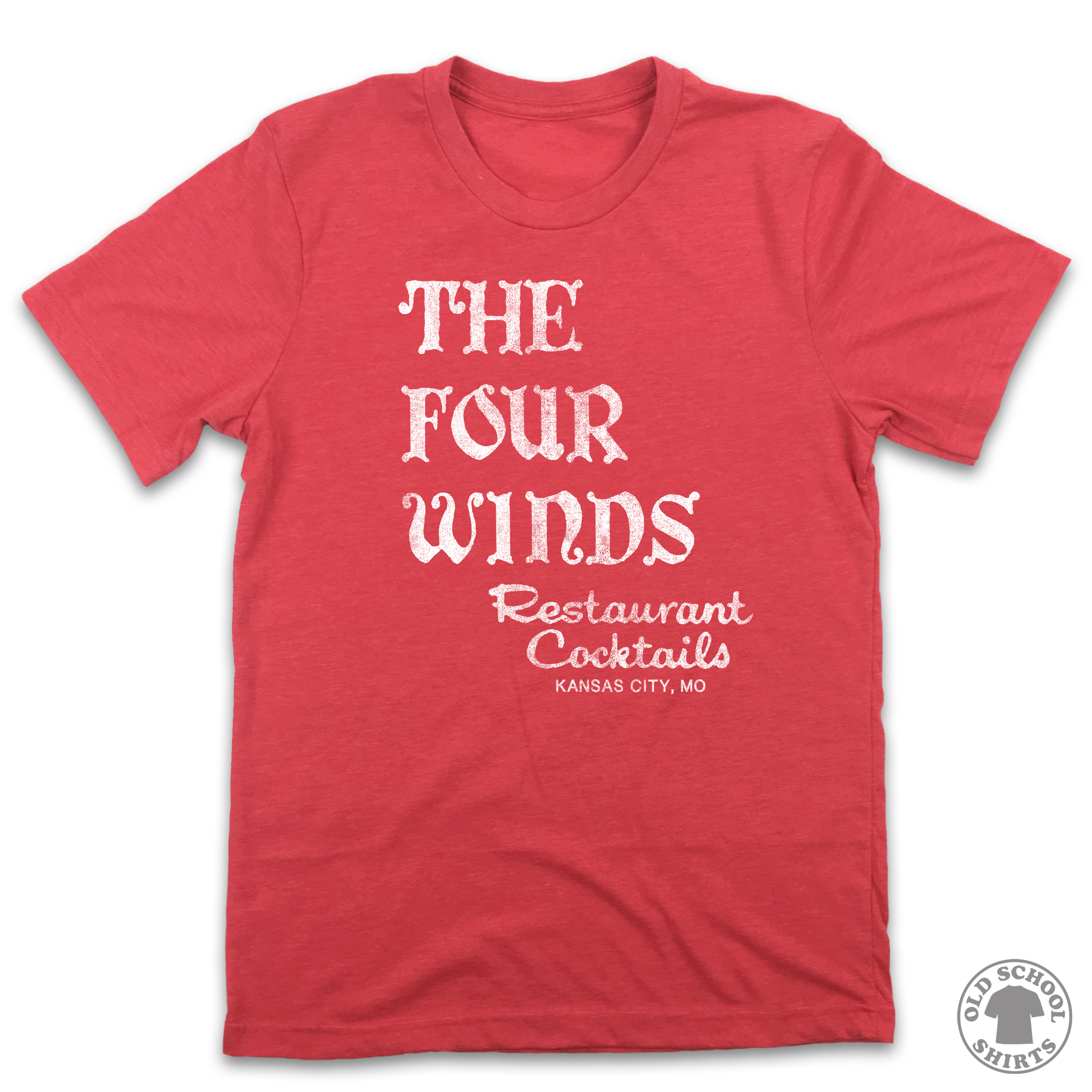 Four Winds Restaurant - Old School Shirts- Retro Sports T Shirts