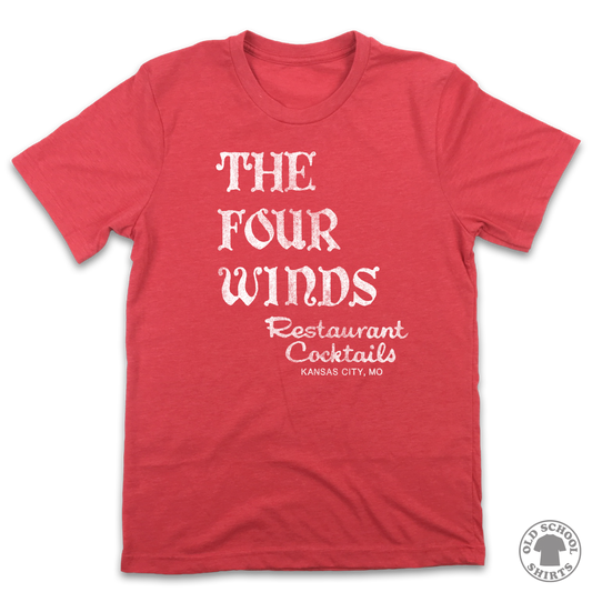 Four Winds Restaurant - Old School Shirts- Retro Sports T Shirts
