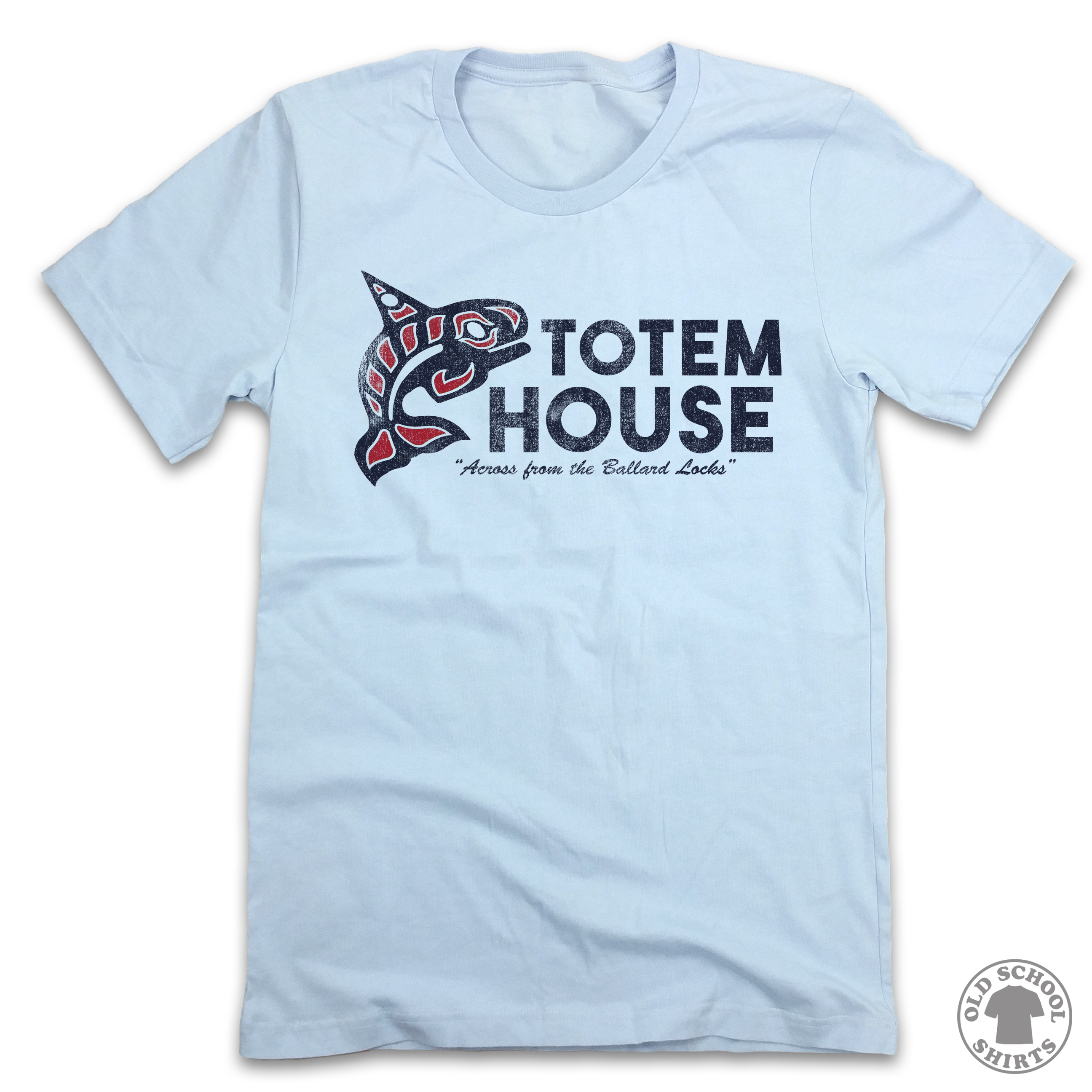 Totem House T-shirt Seattle Old School Shirts