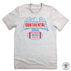Continental Football League - Old School Shirts- Retro Sports T Shirts