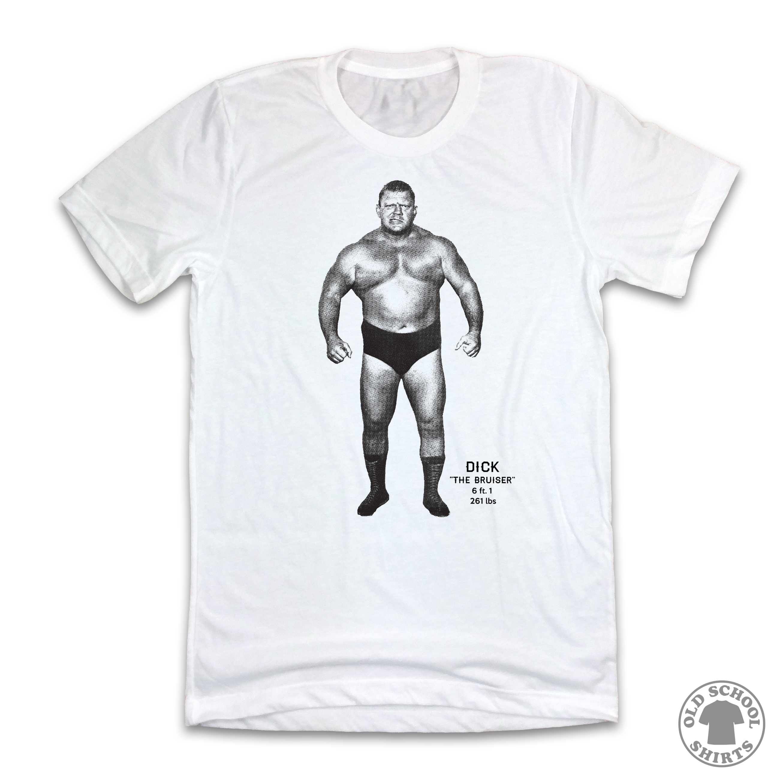 Dick "The Bruiser" - Old School Shirts- Retro Sports T Shirts