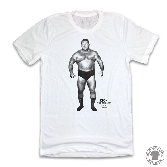 Dick "The Bruiser" - Old School Shirts- Retro Sports T Shirts